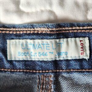Levi’s Ultimate Lift 544 Bootcut Jeans 12 x 32” Regular Wash